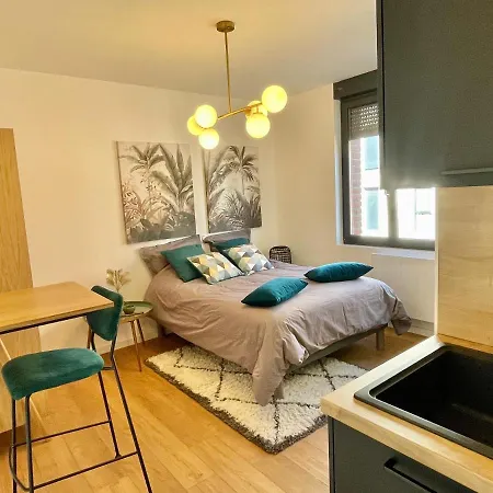 Apartment Downtown Cocoon - Centre - Wifi - Netflix Amiens